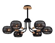 Подвесная люстра Ambrella light TR80167/6 BK/LWD