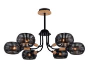 Подвесная люстра Ambrella light TR80167/6 BK/LWD