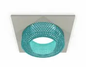 Комплект встраиваемого светильника с композитным хрусталем Ambrella light XC7633023 Techno