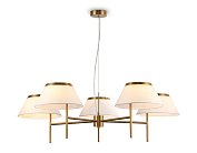 Подвесная люстра с абажурами Ambrella light LH72473/5 BS/WH 