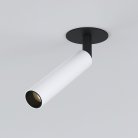 Встраиваемый светильник Elektrostandard 25027/LED белый/черный Diffe a058216