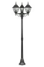 Наземный фонарь Oasis Light 79908MBlgW Bl QUADRO M lead GLASS