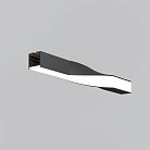 Радиусный профиль 35x35 Twist левый черный Maytoni ALM-3535R-B-TL-90°-0.4M