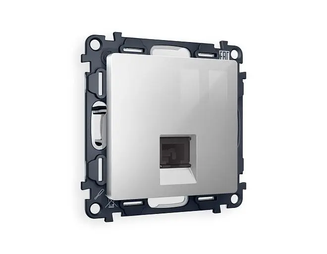 Комплект механизма компьютерной розетки Ambrella Volt MA412010 QUANT Комплект механизма компьютерной розетки Ambrella Volt MA412010 QUANT