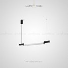 Реечный, рядный светильник RAMP Размер S. Цвет Черный Lampatron ramp-s-black 3879-9688