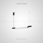Реечный, рядный светильник RAMP Размер S. Цвет Черный Lampatron ramp-s-black 3879-9688