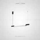 Реечный, рядный светильник RAMP Размер S. Цвет Черный Lampatron ramp-s-black 3879-9688