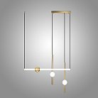 Подвесной светильник WAND COMBO L3 Brass ImperiumLoft 345131-23 wand-combo01