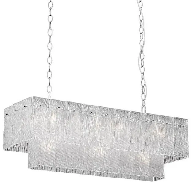 Подвесная люстра Textured Glass Chandelier ImperiumLoft 156493-22 40.3260-2