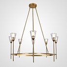 Люстра Torche De Verre Round Chandelier 8 75676-22 ImperiumLoft