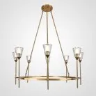 Люстра Torche De Verre Round Chandelier 8 75676-22 ImperiumLoft