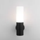 Уличный настенный светильник Elektrostandard 1418 TECHNO чёрный Glas a049717