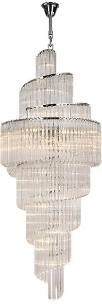 Подвесная люстра Newport 8938/C nickel 8900 Подвесная люстра Newport 8938/C nickel 8900