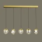 Подвесной светильник Delight Collection MD24001033-5B gold/clear