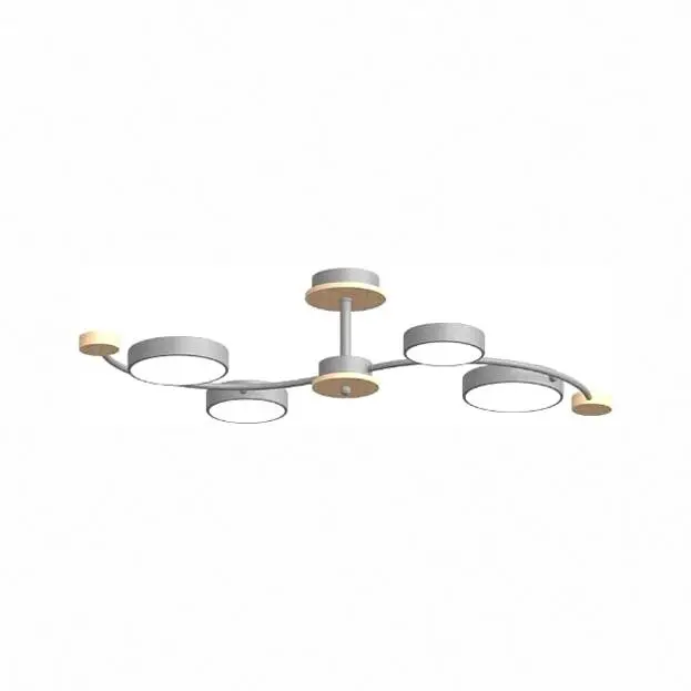 Потолочный cветильник LED4U L3206-800 GR Потолочный cветильник LED4U L3206-800 GR