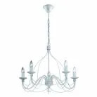 Подвесная люстра Ideal Lux 005881 CORTE SP5 BIANCO ANTICO