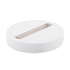 Разъем (коннектор) одноместный для однофазного трекового светильника Elektrostandard TRAF-1-WH белый a047154