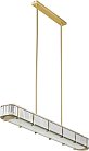 Потолочная люстра Kutek LAV-ZWO-6(ZM)1100/120 Lavone