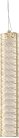 Подвесной светильник NEWPORT 8291/S gold