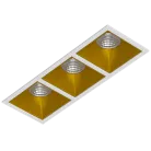 Встраиваемый светодиодный светильник Ledron RISE KIT 3 LED 4000K White-Gold