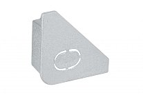 Заглушка для плинтуса Paulmann 70266 Delta Profil Cap 2er Pack Alu-m