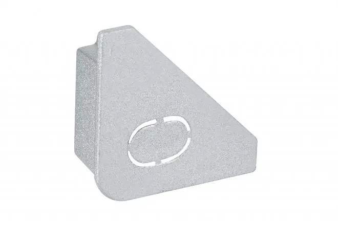 Заглушка для плинтуса Paulmann 70266 Delta Profil Cap 2er Pack Alu-m