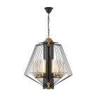 Подвесной светильник Lumina Deco LDP 1244-5 BK+MD Canti