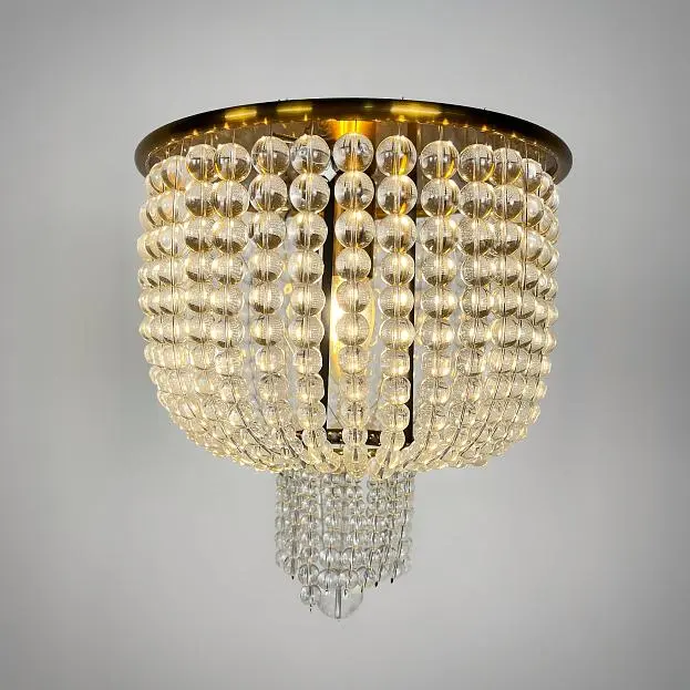 Потолочная Люстра Jacqueline White Sconce Brass ImperiumLoft186172-22 Потолочная Люстра Jacqueline White Sconce Brass ImperiumLoft186172-22