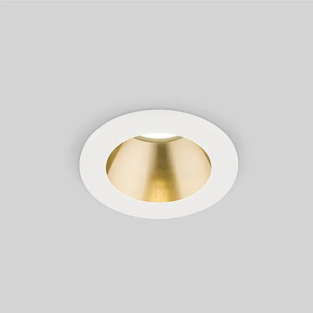 Встраиваемый светильник Elektrostandard 25023/LED 7W 4200K WH/SB белый/бронза Teka a056771