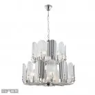 Подвесная люстра iLamp 15571-12 CR+MULT DOLCE