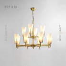 Люстра FABRICIO LUX 12 ламп Lampatron 7282-20076
