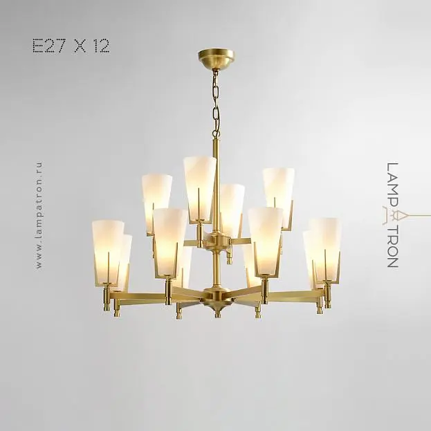Люстра FABRICIO LUX 12 ламп Lampatron 7282-20076 Люстра FABRICIO LUX 12 ламп Lampatron 7282-20076