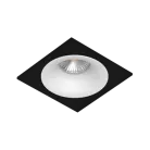 Встраиваемый светильник под сменную лампу Ledron MJ1003 SQ Black-White