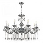 Люстра с хрустальными подвесками Bohemia Ivele Crystal AL79101/8/250 A Ni AL7901