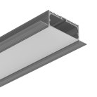 Встраиваемый профиль под шпаклевку Ledron АВД-5785 Alum FS-AL-W74-F 2,5м