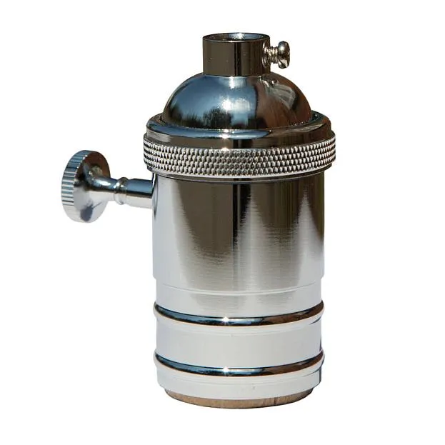 Ретро патрон Loft It LD4002-7 E27 Хром Edison Bulb