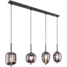 Светильник подвесной Globo 15345-4 Blacky