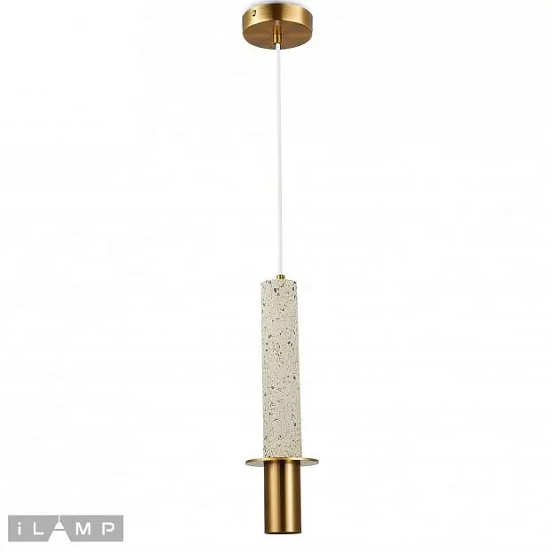 Точечный подвесной светильник iLamp 10706-1 WH-BR LOFTY Точечный подвесной светильник iLamp 10706-1 WH-BR LOFTY