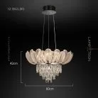 Люстра GLORIA 12 ламп Lampatron 8485-23376