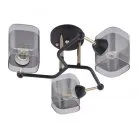 Люстра потолочная с плафонами Arte Milano 324308/3 BK+FG Amalfi