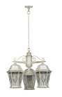 Уличный светильник подвесной Oasis Light 91470M/3 Gw ромб ASTORIA 2M