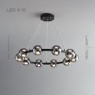 Кольцевые люстры и светильники SEMUND B 10 шаров Lampatron 8099-22148