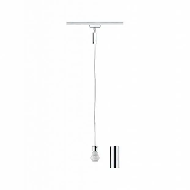 Трековый подвес Paulmann 95512 VariLine 2Easy Basic Pendel max1x20W Chr