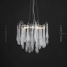 Люстра DEWDROPS 6 ламп. Цвет хром Lampatron 8849-24973
