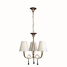Подвесная люстра Mantra 3542 PAOLA PAINTED GOLD