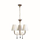 Подвесная люстра Mantra 3542 PAOLA PAINTED GOLD
