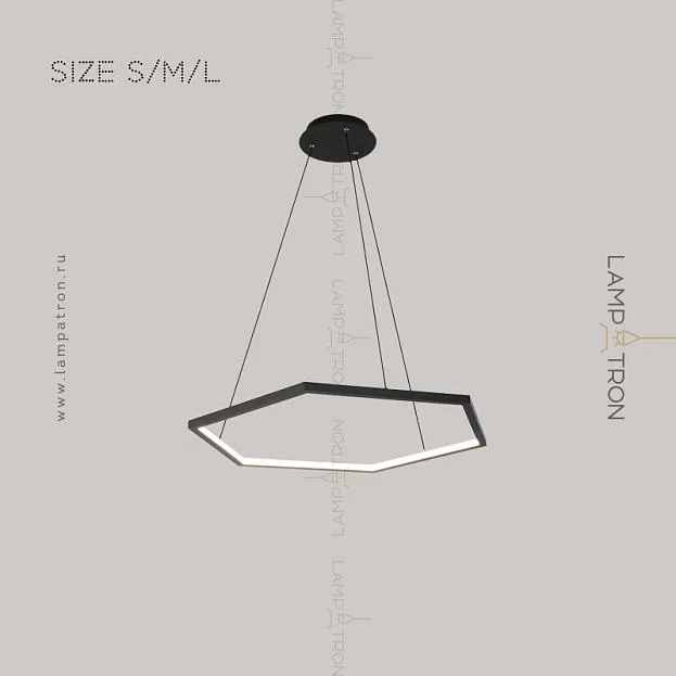 Кольцевые люстры и светильники OCTANT Размер S. Цвет Черный Lampatron octant-s-black 5798-15327 Кольцевые люстры и светильники OCTANT Размер S. Цвет Черный Lampatron octant-s-black 5798-15327
