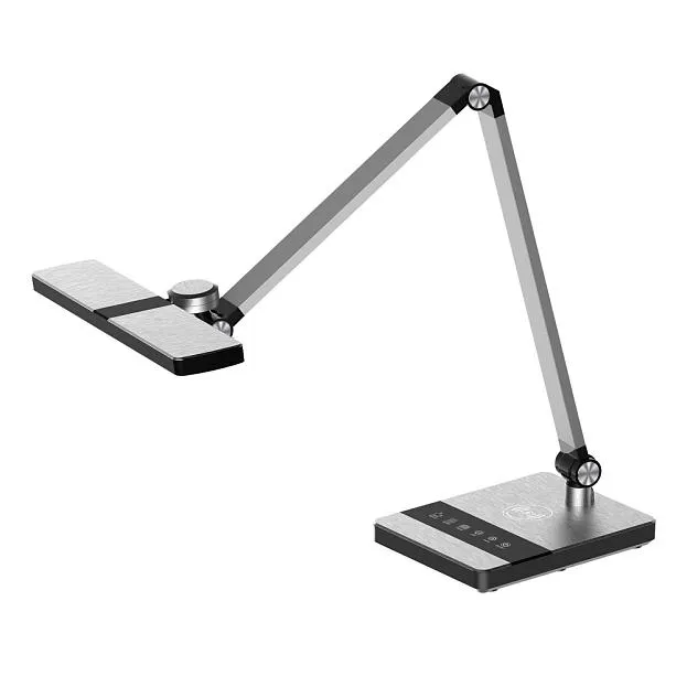 Офисная настольная лампа Uniel ULM-D110 15W/3000-6500K/DIM SILVER