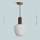 Подвесной светильник DAGFIN Темное дерево Lampatron 7416-20509