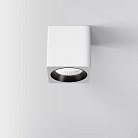 Светильник потолочный светодиодный 9W 4000К Matrix белый/черный Elektrostandard 25051/LED a065286
